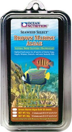 Ocean Nutrition Brown Marine Algae Bottom Fish Food with Spirulina 12gr