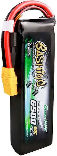 Gens Ace Bashing Μπαταρία Li-Po 11.1V 6500mAh 60C 3S XT60 για Τηλεκατευθυνόμενο