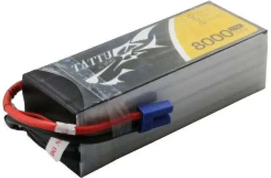 Tattu UAV Classic Li-Po Battery 22.2V 8000mAh 25C 6S EC5 for RC Vehicle