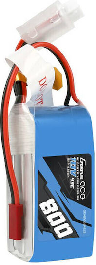 Gens Ace Ace Classic Батерия Li-Po 11.1V 800mAh 45C 3S за RC Превозно Средство 2 Бройки