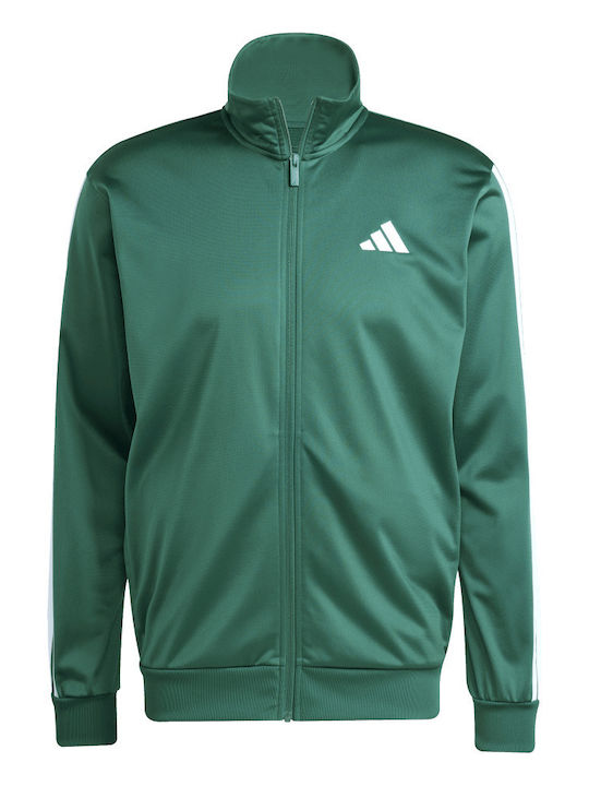 3-stripes Tricot Men's Cardigan Green