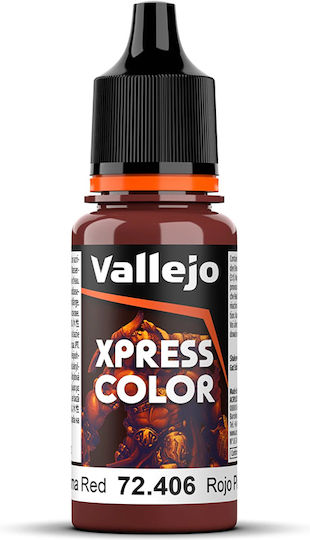 Acrylicos Vallejo Χρώμα Μοντελισμού σε Κόκκινο χρώμα 18ml