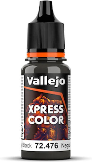 Acrylicos Vallejo Χρώμα Μοντελισμού Greasy Black 18ml