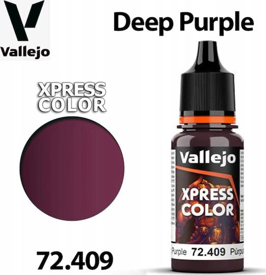 Acrylicos Vallejo Χρώμα Μοντελισμού σε Μωβ χρώμα 18ml