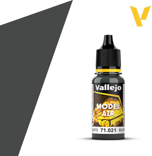 Acrylicos Vallejo Model Air Culoare Modelism în culoarea Negru 17ml