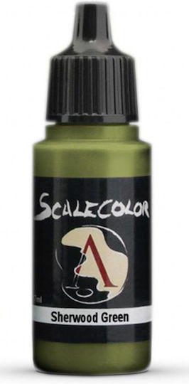 Vopsea acrilică Scale75 verde Sherwood 17ml