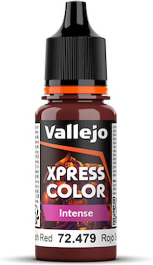 Acrylicos Vallejo Χρώμα Μοντελισμού σε Κόκκινο χρώμα 18ml