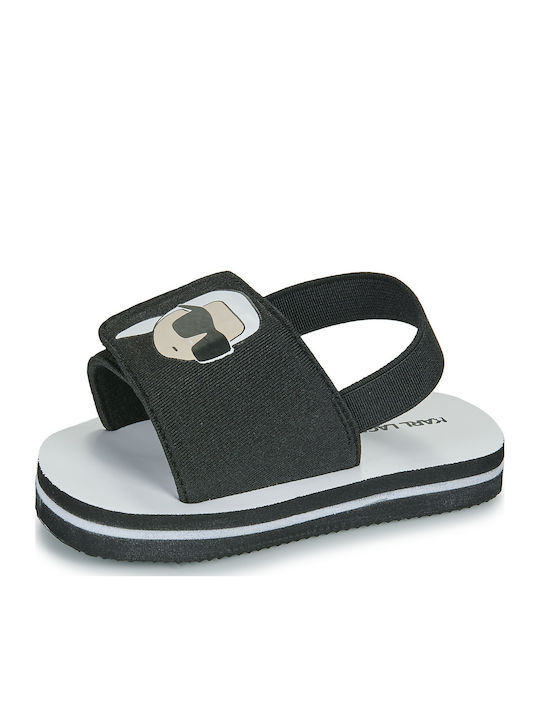 Kids' Flip Flops Slides Black So Cute