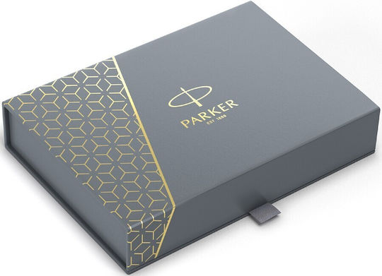 Parker Vector Xl Σετ Στυλό από Ατσάλι Ασημί