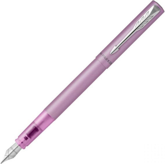 Parker Pen Set Rollerball/Ballpoint Fine Silver (Μiscellaneous Colors) (in a paper cassette)