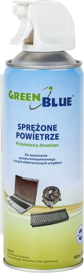 Green Blue Compressed Air Spray 400ml 1pcs