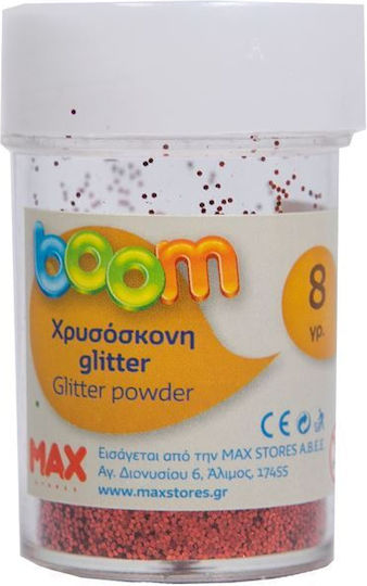 Boom Goldstaub Glitter Rot 8gr