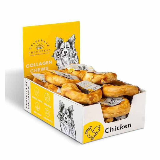 Celebrate Freshness Bone Training Calcium for Dogs with Flavor Chicken 10cm 75gr