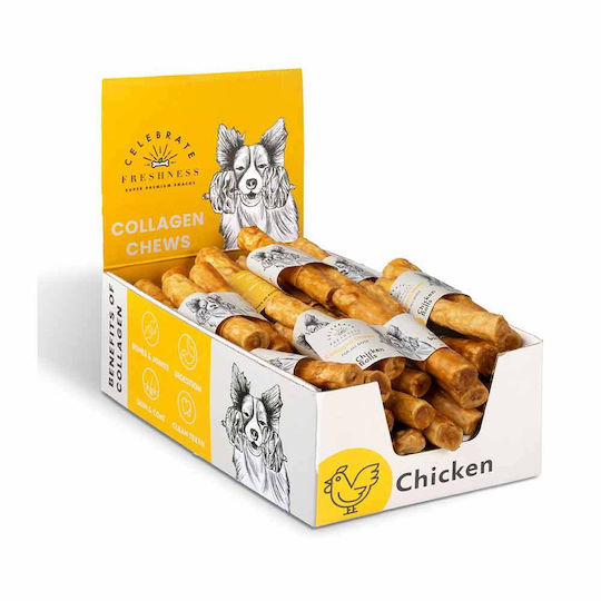 Celebrate Freshness Bone Training for Dogs with Flavor Chicken 12.5cm 2pcs