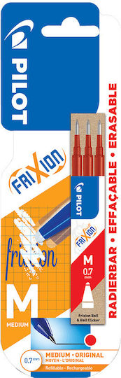 Pilot Frixion 3 Replacement & Pen Inks for Red Pen