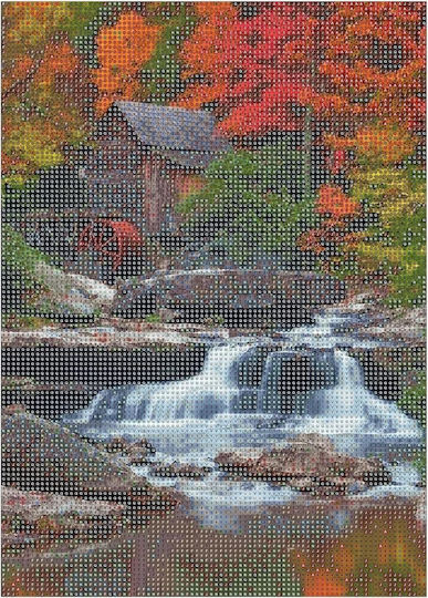 Mishbay 5d Segeltuch Diamond Painting Kit 40x40cm