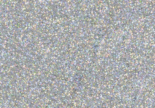 Rainbow Κόλλα Glitter Ασημί 50ml