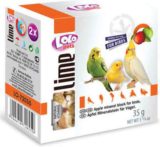 Lolo Pets Πέτρα Ασβεστίου για Ωδικά Πτηνά 35gr