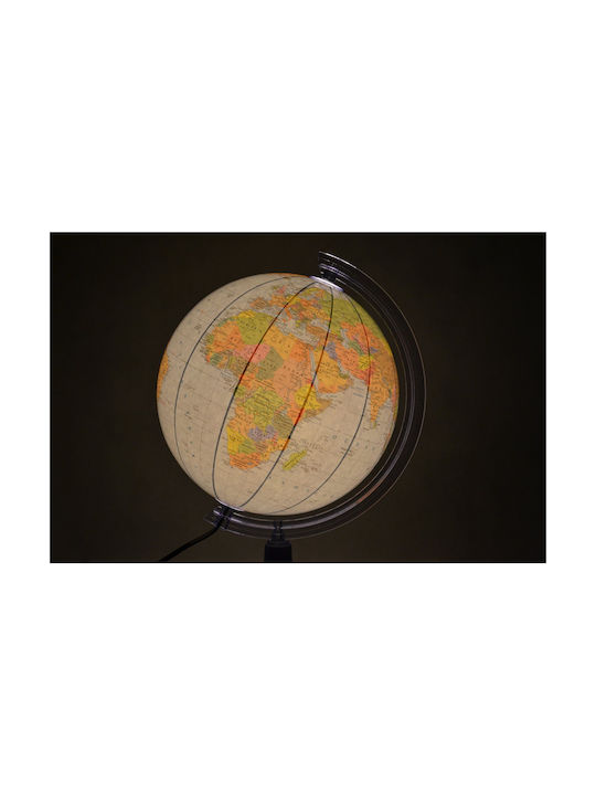 Globe Political Map Illuminated 25 Cm