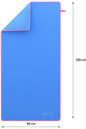 Nils Kids Beach Towel Blue 200x90cm