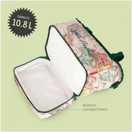 Legami Milano Travel Σχολική Ισοθερμική Θήκη Φαγητού 10.8lt 31x15x24cm