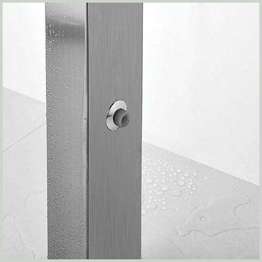 Icos Neda With Height 210cm Silver