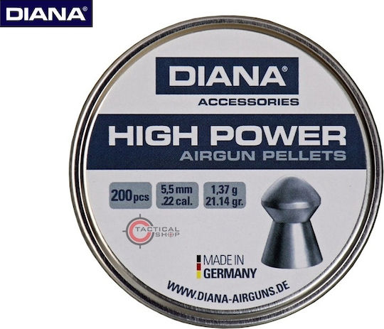 Diana High Power Пелети Аерогън 4.5mm 400pcs