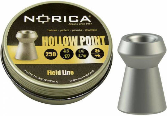 Βληματάκια Αεροβόλου Norica Hollow Point Pellets 4.5mm