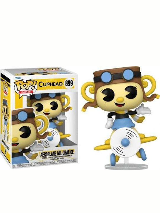 Funko Pop! Spiele: Cuphead - Aeroplane Ms Chalice 899 Limitierte Auflage
