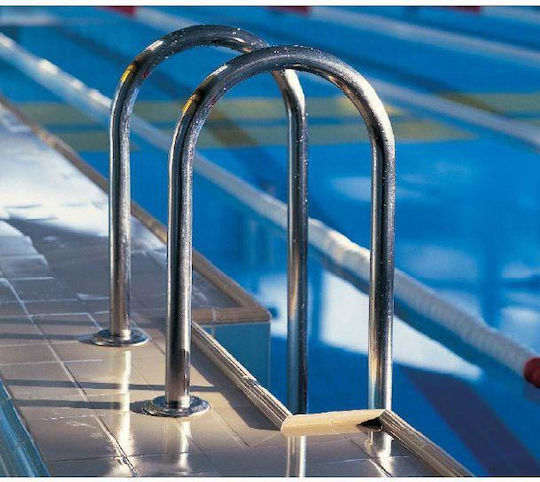 Astral Pool Muro Scară Piscină Din Oțel Inoxidabil Argintiu