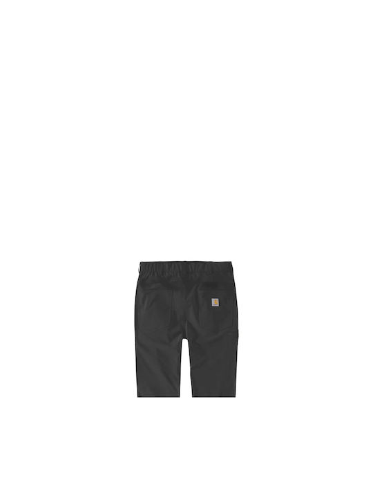 Force Sun Defender Trousers Elastic in Relaxed Fit Black