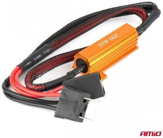 AMiO CAN bus Car Fault Indicator Canceller for Bulb H7 50W 12V 6ohm 1pcs