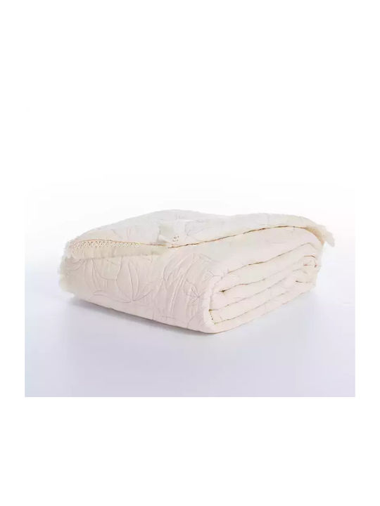 Nef-Nef Homeware Jamal Κουβερλί Υπέρδιπλο Ecru 240x230cm