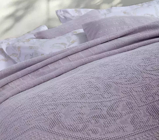 Nef-Nef Homeware Nantia Υπέρδιπλη 230x250εκ. Mauve Nef-Nef Homeware Nantia Υπέρδιπλη 230x250εκ. Mauve