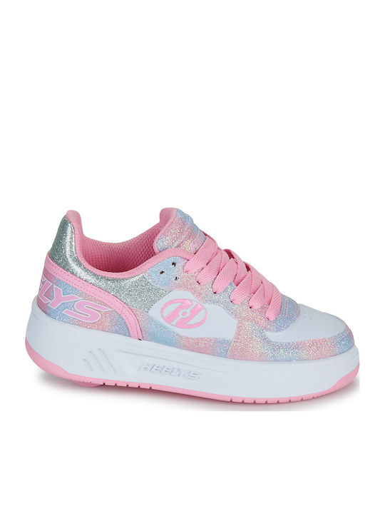Παιδικά Sneakers με Ροδάκια Λευκά
