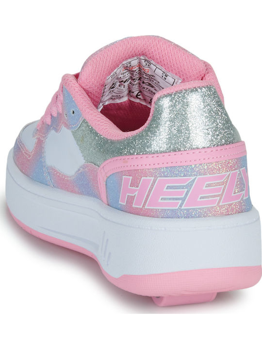 Παιδικά Sneakers με Ροδάκια Λευκά