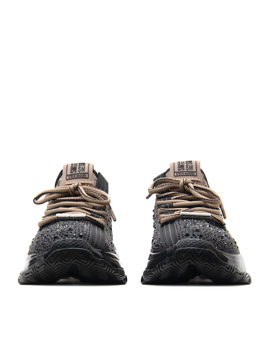 Mistica Chunky Sneakers Grey-black-beige