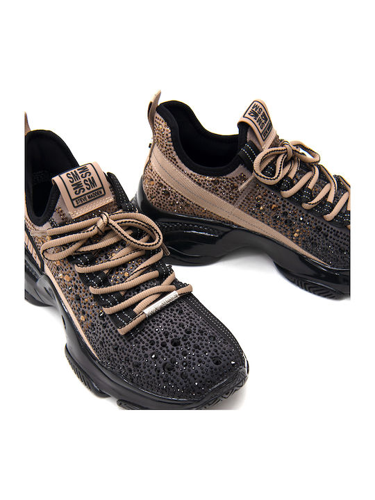 Mistica Chunky Sneakers Grey-black-beige