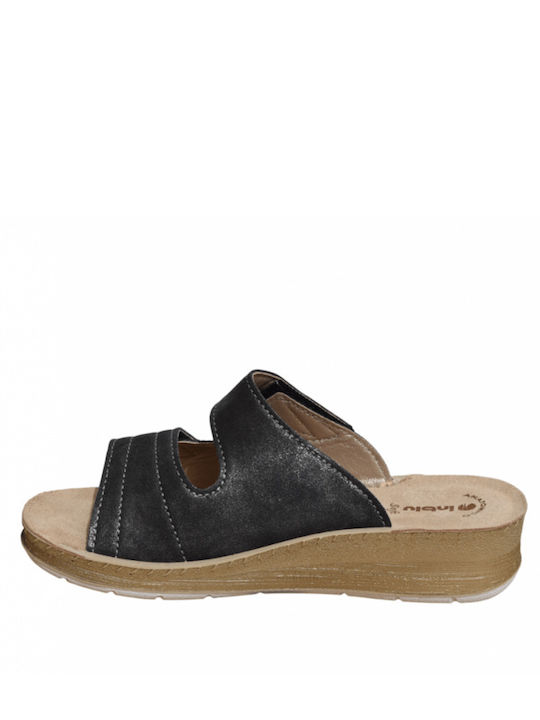 Women's Platform Wedge Sandals Black