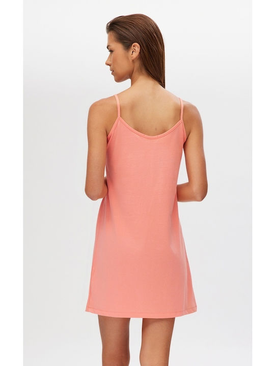 Minerva Summer Women's Nightdress Coral
