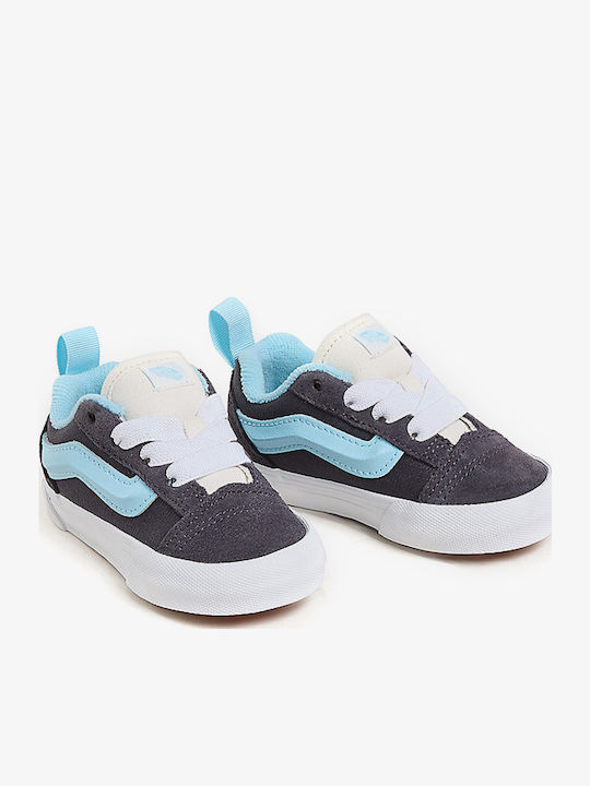 Knu Skool Elastic Lace Kids Sneakers Gray