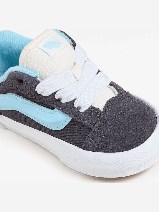 Knu Skool Elastic Lace Kids Sneakers Gray