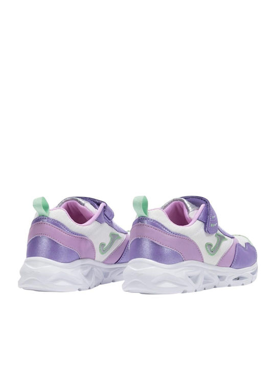 Star Jr Παιδικά Sneakers με Σκρατς Μωβ