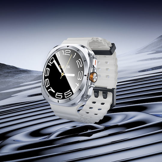 Hoco Y29 Call 49mm Smartwatch (Silver)