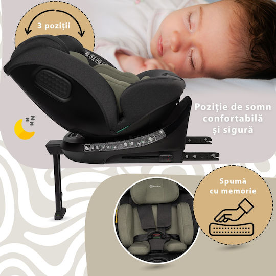 AppeKids Baby Car Seat i-Size with Isofix Green 0-36 kg
