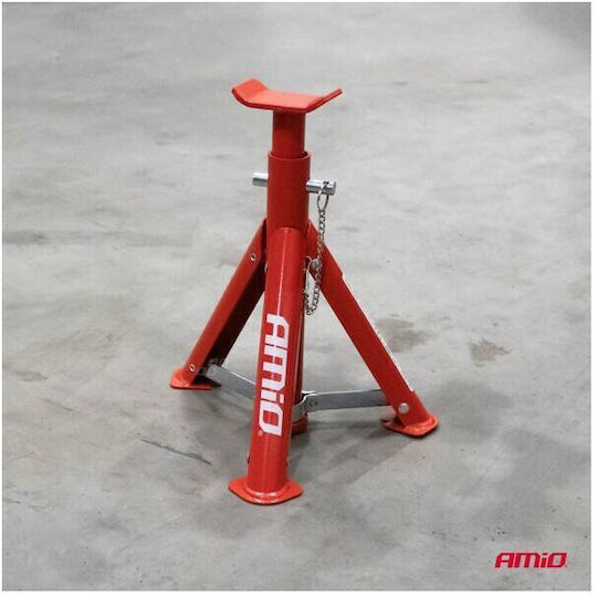 AMiO Set Car Support Stands for Vehicles with Maximum Lifting Capacity up to 2 Tons