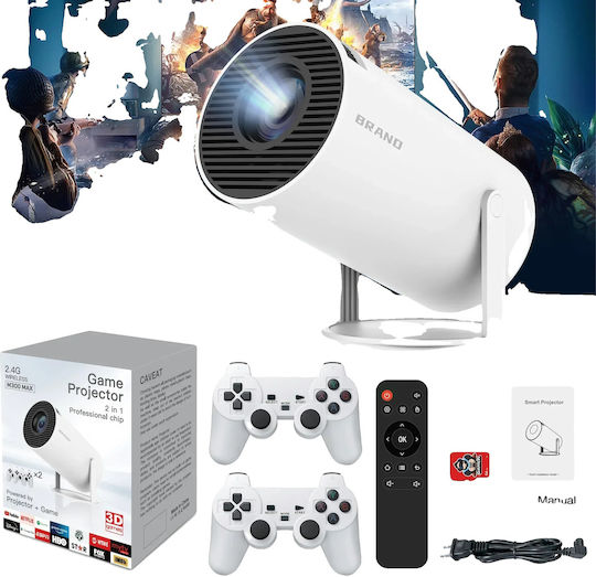 M300 Max Ретро Видео Игра Конзола 4k Hd Изход 46000+ Игри Бял 64g Eu