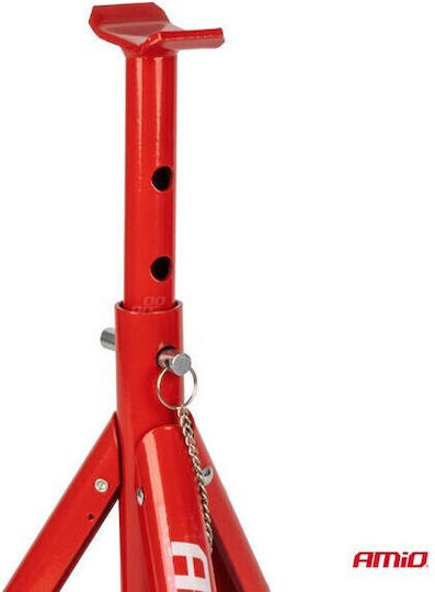 AMiO Set Car Support Stands for Vehicles with Maximum Lifting Capacity up to 2 Tons