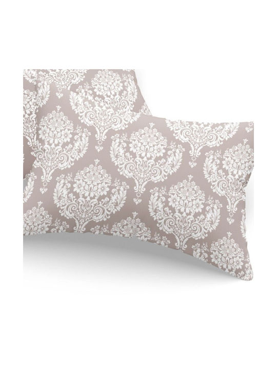 Eponj Home Set Față de Pernă Maro 50x70cm.
