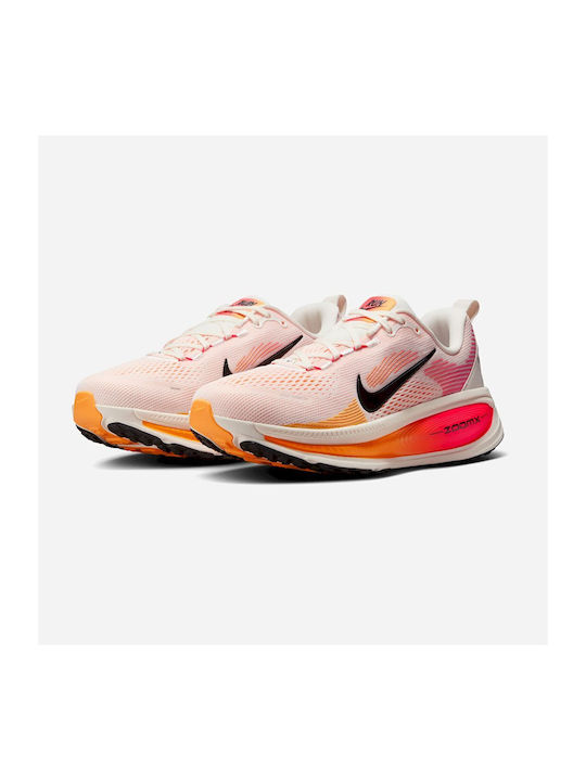 Vomero 18 HM6804-100 Γυναικεία Αθλητικά Παπούτσια Running Sail / Bright Crimson / Laser Orange / Μαύρο